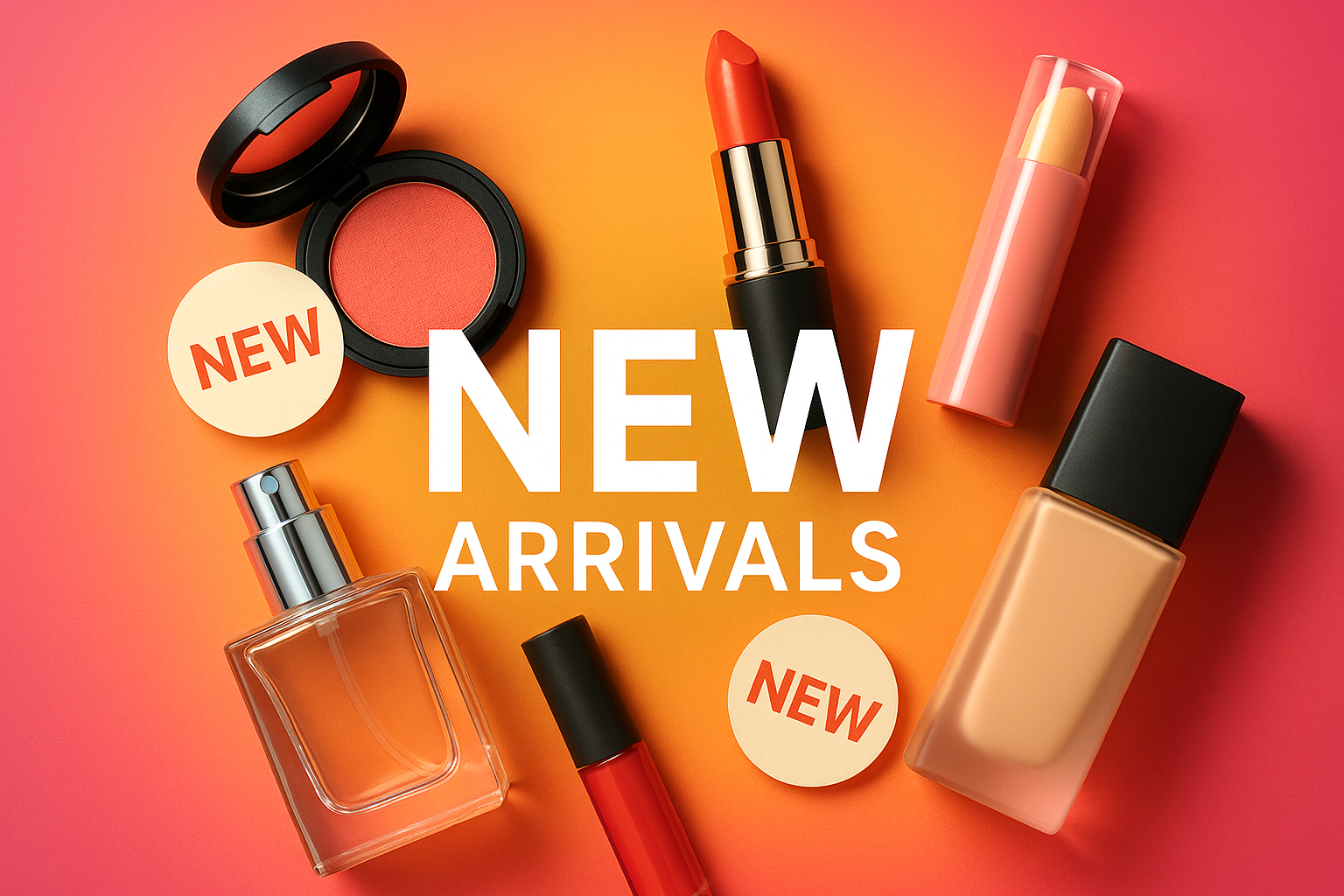 New arrivals featuring the latest beauty products and trending cosmetic items