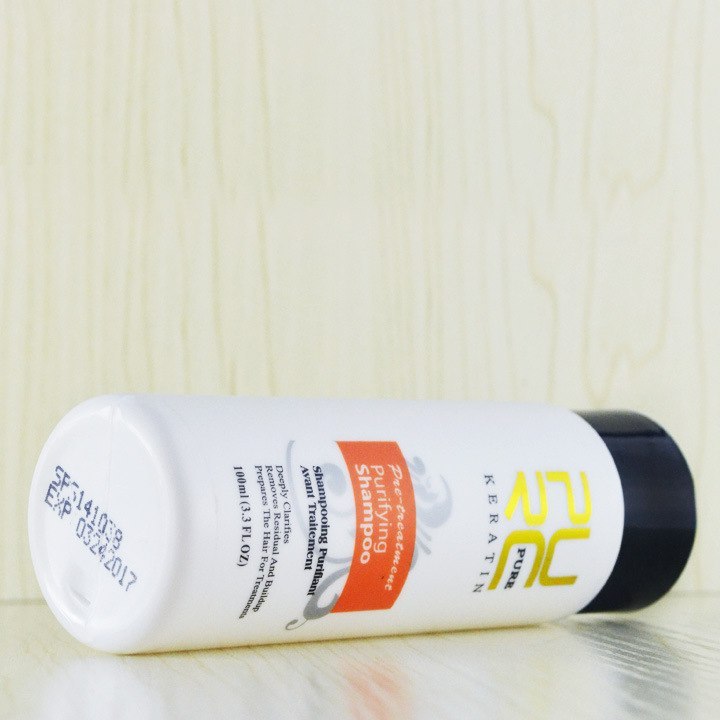 Serelivia Professional Purifying Shampoo for Brazilian Keratin Treatment, designed for deep cleansing and optimal hair repair.