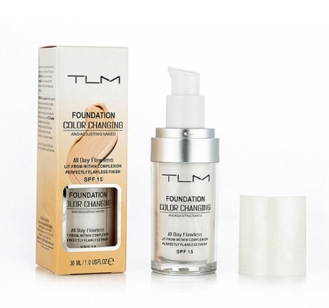 Color-Changing Foundation - Temperature Professional Serelivia SPF 50 Protection