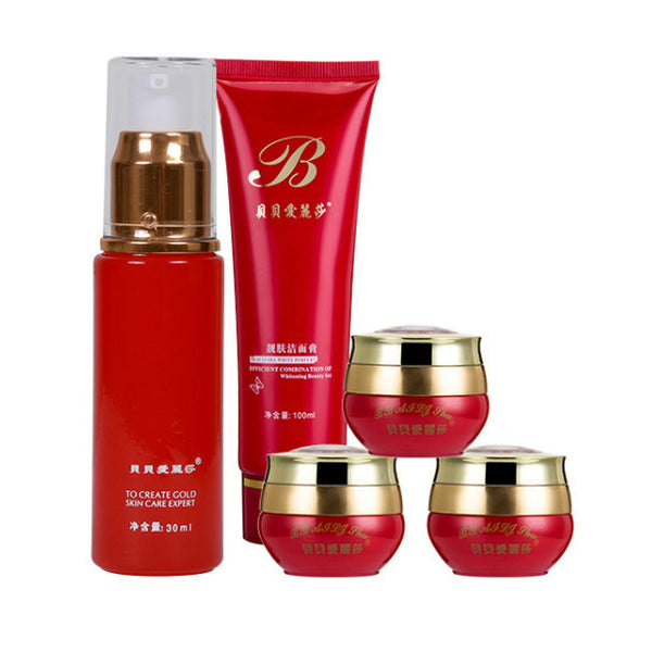 Moisturizing Facial Set - Professional Skincare Oil Control Pore Minimizing Complete System