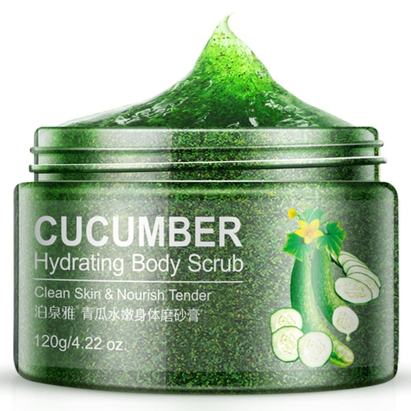 Cucumber Scrub - Refreshing Brightening Body & Facial Natural Whitening