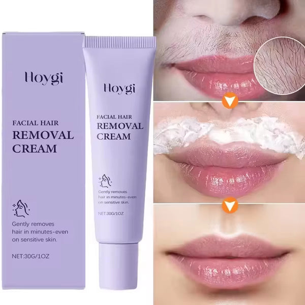 Hair Removal Cream - Gentle Facial Moisturizing Plant Extract Women