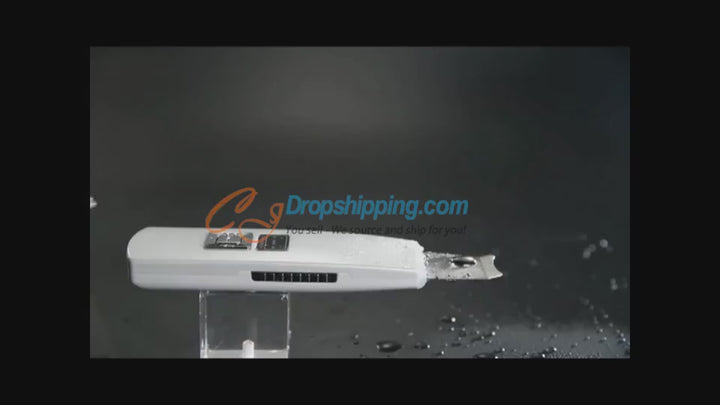 Ultrasonic skin scrubber 5-in-1 treatment professional skincare demonstration