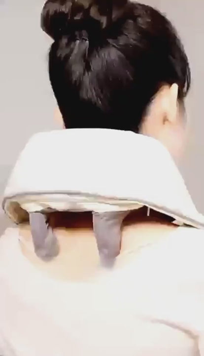Shoulder neck massager clip 90min battery wireless