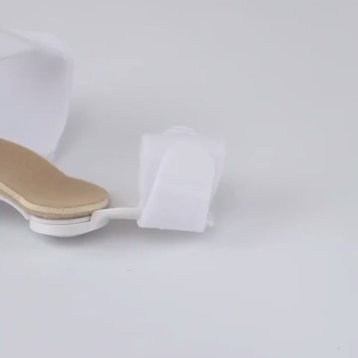 Hallux valgus corrector bunion splint pain relief toe separator demonstration