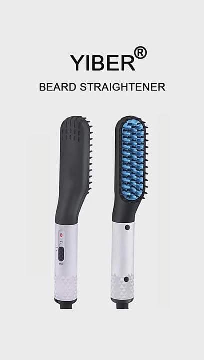 MCH hair beard straightener anti-scald ceramic heating professional styling guide