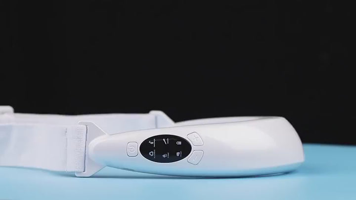 Multifunctional facial lifting thinning face red blue light therapy demonstration
