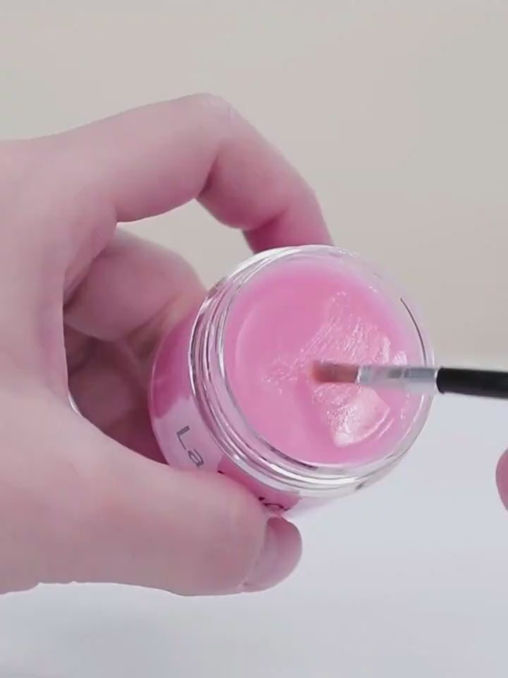 Professional lip care product demonstration and usage guide